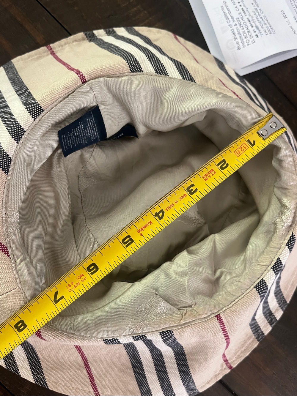 Burberry London Bucket Nova Check Hat - Picture 10 of 16